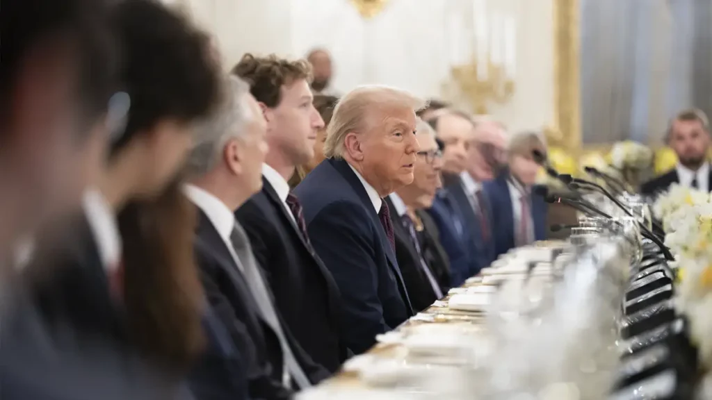 Trump White House tech CEO dinner